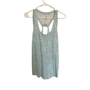 NWT H Halston Studio women tank top Size M sport shirt blue